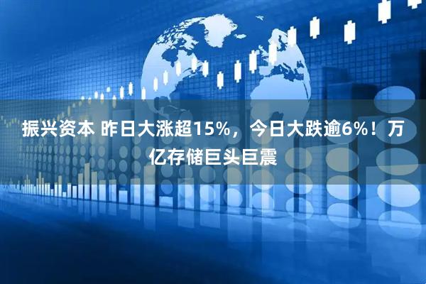振兴资本 昨日大涨超15%，今日大跌逾6%！万亿存储巨头巨震